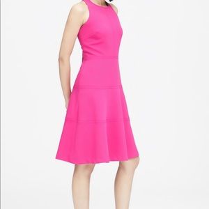 NWT Banana Republic Racerback Fit and Flare Dress